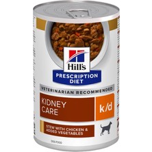 Hill's Kidney Care K/d Tavuklu ve Sebzeli Köpek Konservesi 354 gr x 6 Adet