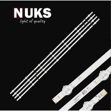 Weko Vestel Uyumlu 43FD7350, 43FD7300, 43FB7400, 43FB5000, 43FA7300 LED Bar