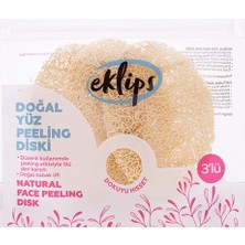 2 Adet Eklips Kabak Yüz Peeling Disk 3'lü