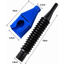 Omilife Katlanabilir Huni 2 Adet Araç Yağ Benzin Doldurma Hunisi Oto Yakıt Dökme Aparatı Seti