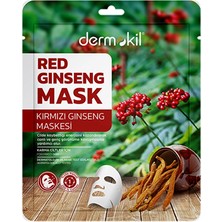 3 Adet Dermokil Kırmızı Ginseng Maskesi (Karma Ciltler Için) 20 gr