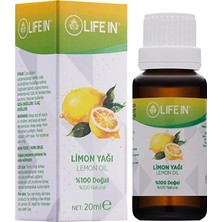 3 Adet Life In Limon Yağı 20 ml