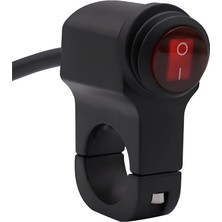 C9 Universal Motosiklet Açma Kapama Düğmesi Gidon Bağlantılı Aç Kapa Tuşu