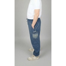 Cure4U ComfortCURE Adaptif Denim Mavi Hasta Bakım ve Tedavi Pantolonu