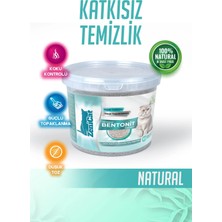 ZeniCat Naturel Bentonit Kedi Kumu 10 Lt – Kokusuz, %100 Doğal, Toz Oranı Azaltılmış