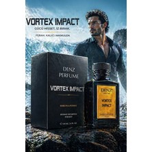 Denz Vortex Impact Erkek esmer erkeklerde dahi kalıcılık yayılım garanti  %40 Esans Exrait Kalite