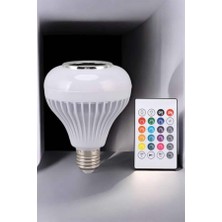 Renklime Lamba LED Hoparlör Dayanıklı ve Uzun Ömürlü Bluetooth Hoparlör