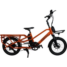 Roxform Porto S Elektrikli Bisiklet Kargo Bisikleti Alüminyum 13AH Shimano Altus, Hidrolik Disk Fren