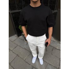 Oysho Kumaş Basic Oversıze Tshirt
