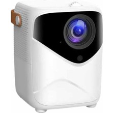 Renklime Hd Ayaklı Portatif Projeksiyon Cihazı Android Işlemcili Sinema Projektörü