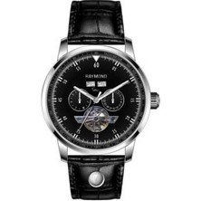 Raymond RYM-4122SS-BK Erkek Kol Saati