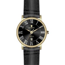 Raymond RYM-631820G-BK Erkek Kol Saati