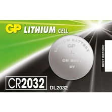 Hobibahçem Gp CR2032 3V Lityum Pil