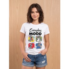 Durak Reklam Tom ve Jerry Mood ütü ile uygulanabilen DTF tekstil baskı