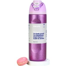Owala 24 Oz (710 Ml) Çelik Termos Matara Pipetli & Sızdırmaz Kapaklı, Desenli