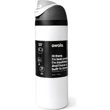 Owala 24 Oz (710 Ml) Çelik Termos Matara Pipetli & Sızdırmaz Kapaklı, Desenli