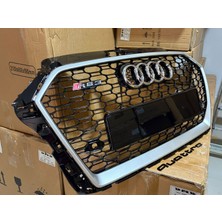 Dmb Audi A3 Rs3 Ön Panjur Gri Çerçeve 8V Makyajlı Kasa 2016-2020 Arası