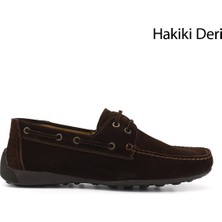 Gönderi(r) Erkek Kahverengi - Taba  Rok Hakiki Deri Bağcıklı Ayakkabı