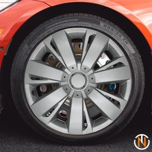 Volkswagen Caddy 15 Inç Jant Kapağı (Takım) Gri G113