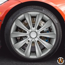 Renault Symbol 15 Inç Jant Kapağı (Takım) Gri G118