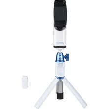 Sirui VK-2W Beyaz Mobil Gimbal + Hafif Çok Fonksiyonlu Masa Üstü Tripod Seti