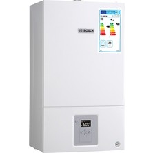 Bosch 24 kW Kapasiteli Yoğuşmalı Kombi 2500 W Baca Dahil Sessiz Çalışma ve Düşük Yakıt Tüketimi