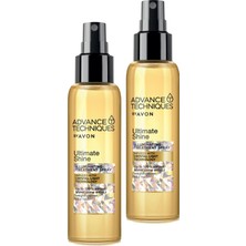 Avon Advance Techniques 100 Ml İkili Set Parlaklık Veren Saç Bakım Spreyi Tüm Saçlar İçin Eşit Parlaklık Sağlar