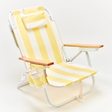 Sunnylife | Yastıklı ve Ayarlanabilir Katlanır Plaj Sandalyesi