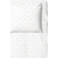 Casadora Baby Safari %100 Pamuk Saten Bebek Lastikli Çarşaf Seti - 70X140 cm + 35X45 cm