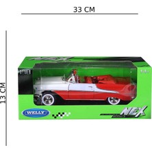 Keskin Sound Welly 1:18 Metal 1955 Oldsmobil Süper