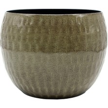 Ter Steege Nadya Kahverengi Metal Saksı 18*14CM