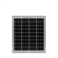 Tedarik Solar Enerji 25 Wat 12 Volt Güneş Paneli