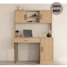 Comiet Karanfil Mdf Kitaplı Dolaplı  Çalışma Masası