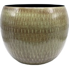 Ter Steege Nadya Kahverengi Metal Saksı 31*26CM