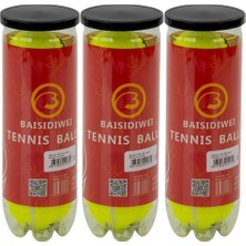 Kargo Najmaddin 9’lu Tenis Topu Seti Dayanıklı Yüksek Zıplama Performans Topları Najmaddin