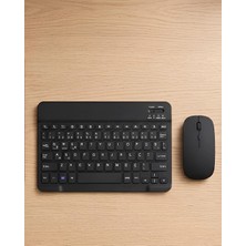 tp Buğz Sessiz Tuşlu Kablosuz Klavye Mouse Seti Çoklu Cihaz Uyumlu