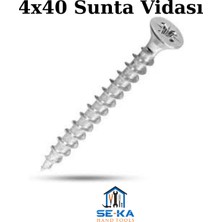 Seka Hand Tools 4X40 Sunta Vidası (25 Adet)