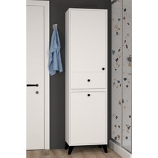 Mobilique Umay Sepetli Modern Banyo Dolabı