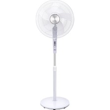Sinbo SF-6789 Ayaklı Vantilatör 16 Inç 60W Sessiz Fan 3 Kademeli Yükseklik Ayarlı Beyaz