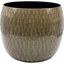 Ter Steege Nadya Kahverengi Metal Saksı 24*18CM