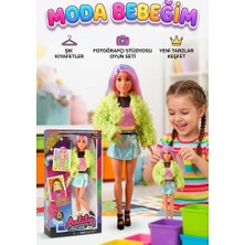 Farbu Oyuncak Anlily Dress Sense Moda Bebeği - Şık Kıyafetli ve Aksesuarlı Fonksiyonel Oyuncak Bebek