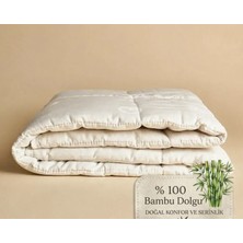 Sinada Klasik Bambu Yorgan | 95×145 cm | Bebek ve Çocuk Boy Pamuklu Dış Kumaş % 100 Bambu Iç Dolgu