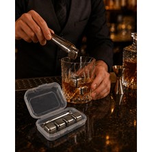 Karahanbey Çelik Buz Küpü Seti Sulandırmayan Soğutucu Taşlar Maşa