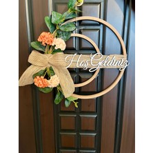 H2 Design El Yapımı Kasım Patılı Kapı Süsü - Duvar Süsü