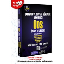 Pegem Akademi Yayıncılık 2026 Üds Çalışma ve Sosyal Güvenlik Bakanlığı Ünvan Değişikliği S