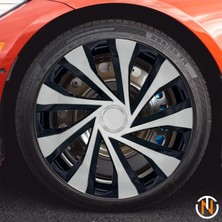 Kia Ceed 15 Inç Jant Kapağı (Takım) Siyah Gri C123