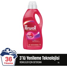 Perwoll Hassas Temizlik & Renk ve Doku Yenileme Renkliler Için 2l