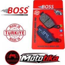 Honda Cb 650 F 2014-2024 Arka Fren Balatası Boss Sinterli