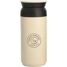 Kahve Dükkanı Termos Krem 350ML