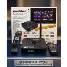 Redline Multibox Oscar Mini Hd Çanaklı Çanaksız Internetli Xtream Uydu Alıcısı